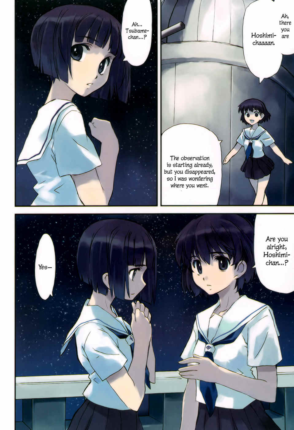 Tsubame - Hidamari Shoujo Kikou Chapter 2 page 5 - Chapter 2: Time Capsule of the Stars. Ishigaki Island