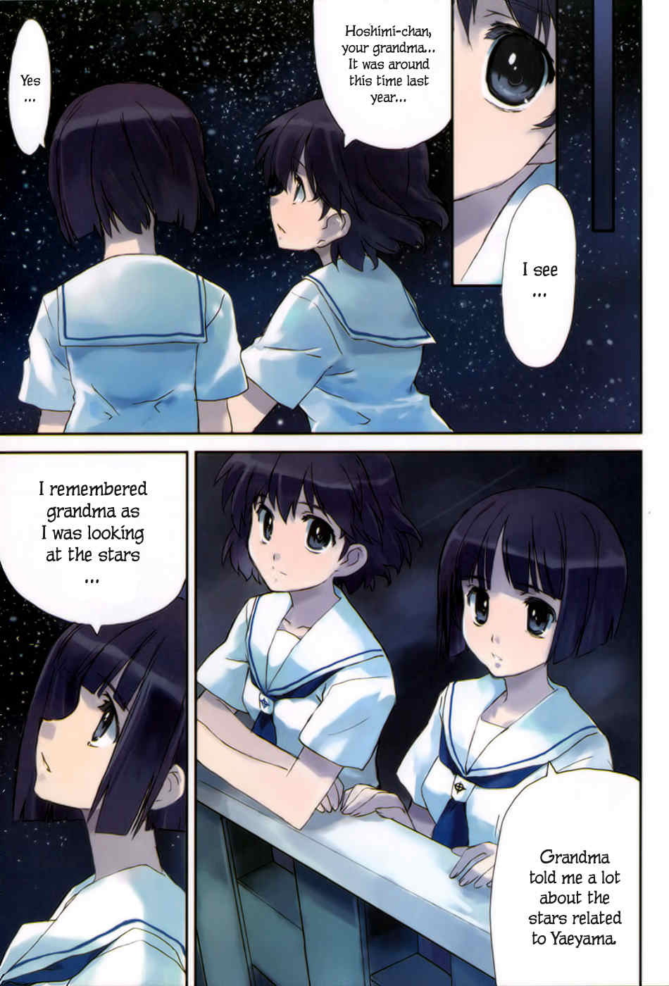 Tsubame - Hidamari Shoujo Kikou Chapter 2 page 6 - Chapter 2: Time Capsule of the Stars. Ishigaki Island