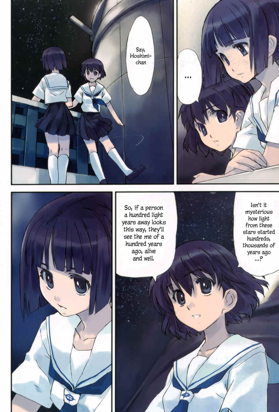 Tsubame - Hidamari Shoujo Kikou Chapter 2 page 7 - Chapter 2: Time Capsule of the Stars. Ishigaki Island