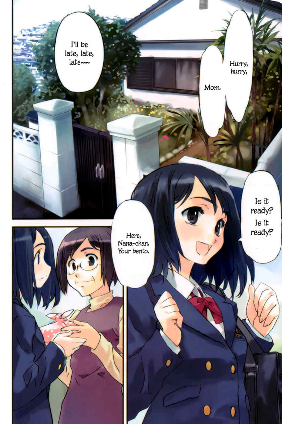 Tsubame - Hidamari Shoujo Kikou Chapter 3 page 3 - Chapter 3: Hill and Cat Aand Sea Breeze and. Nagasaki