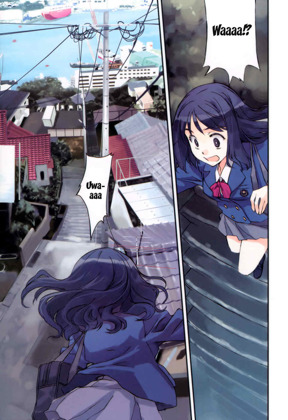 Tsubame - Hidamari Shoujo Kikou Chapter 3 page 6 - Chapter 3: Hill and Cat Aand Sea Breeze and. Nagasaki