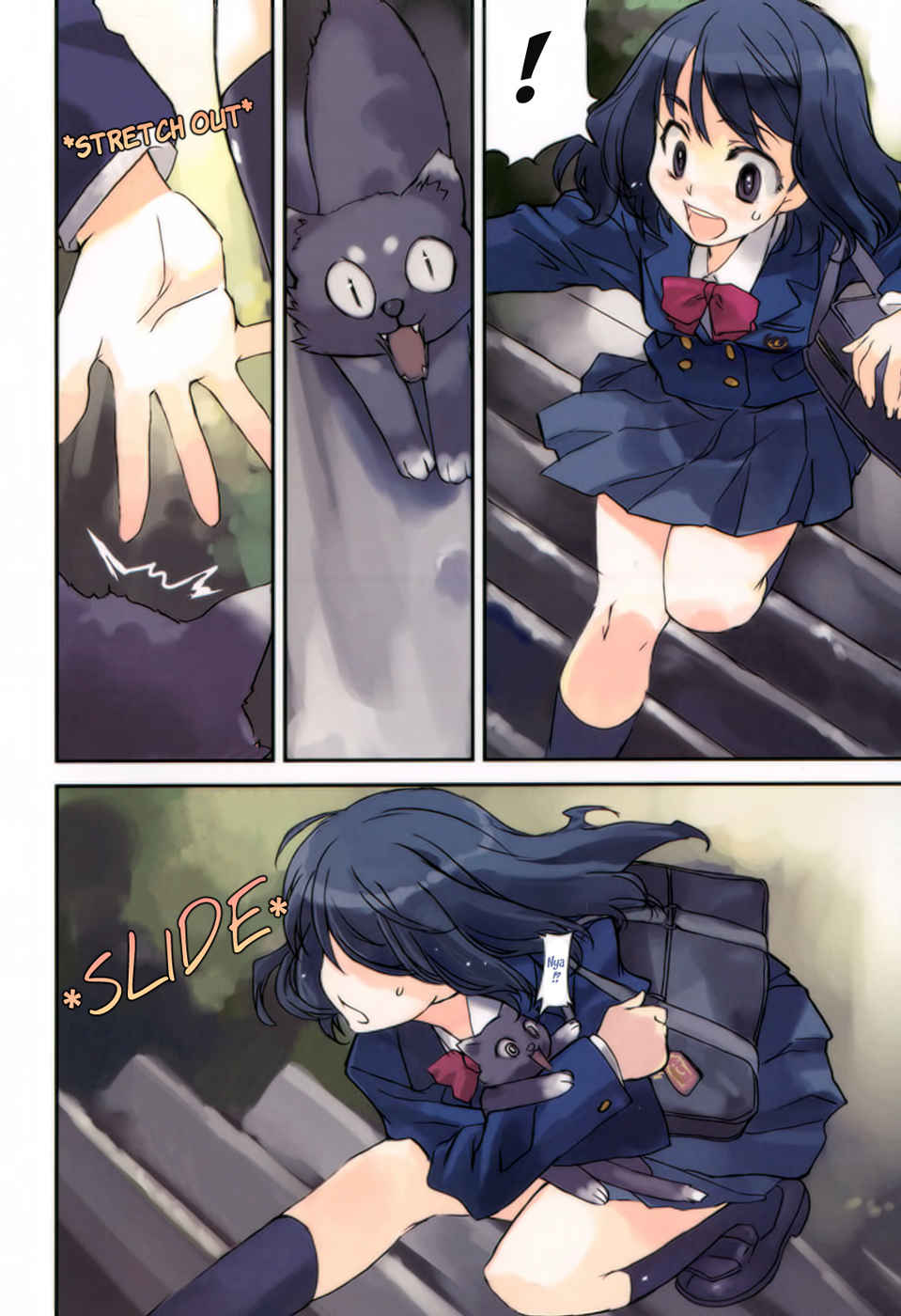 Tsubame - Hidamari Shoujo Kikou Chapter 3 page 7 - Chapter 3: Hill and Cat Aand Sea Breeze and. Nagasaki