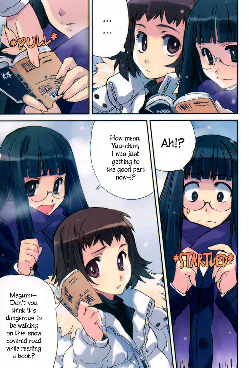 Tsubame - Hidamari Shoujo Kikou Chapter 4 page 4 - Chapter 4: Northern Illumination. Hakodate 1