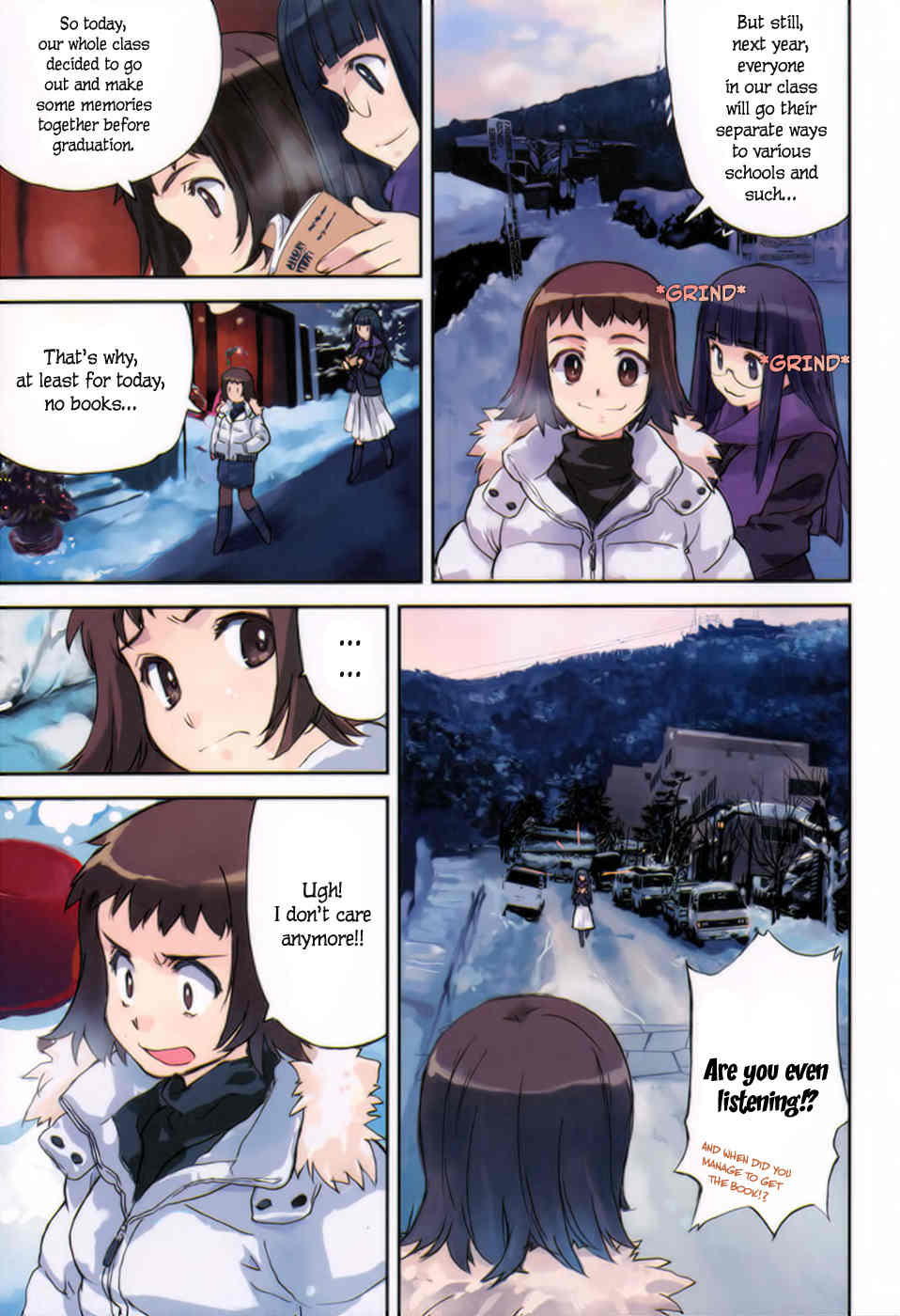 Tsubame - Hidamari Shoujo Kikou Chapter 4 page 6 - Chapter 4: Northern Illumination. Hakodate 1