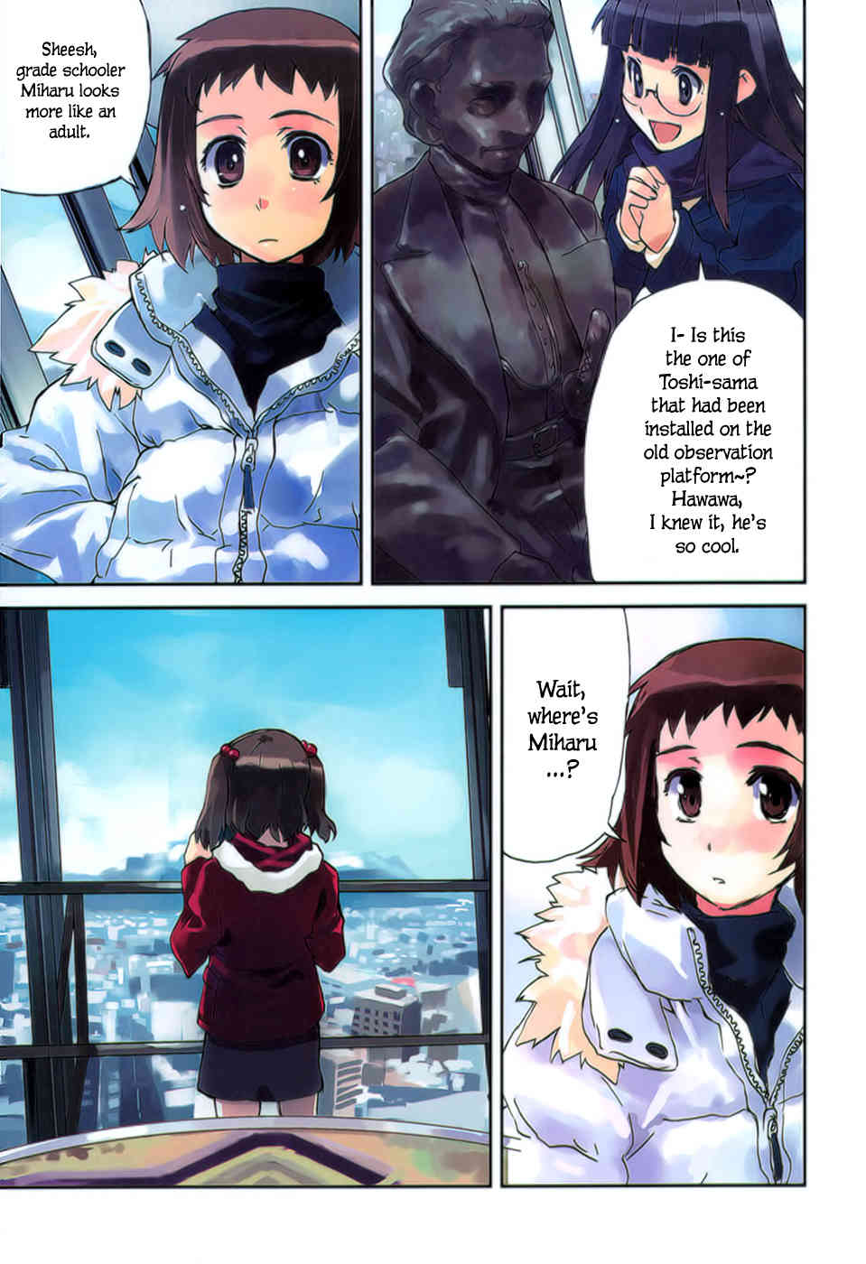 Tsubame - Hidamari Shoujo Kikou Chapter 5 page 6 - Chapter 5: The Tower of Yearning (Beginning). Hakodate 2