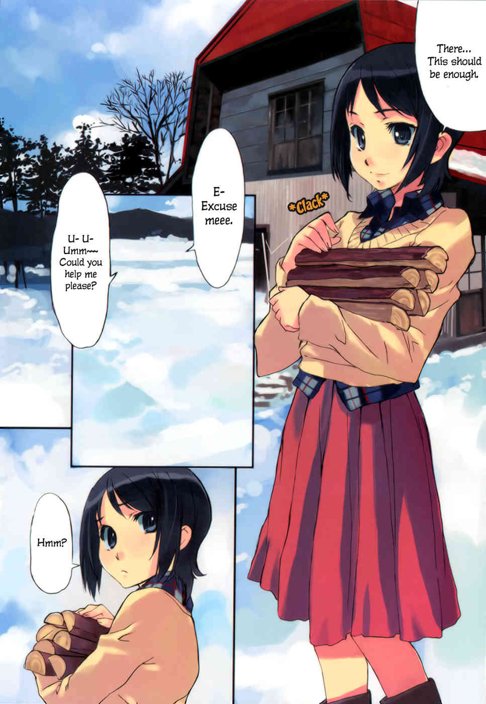 Tsubame - Hidamari Shoujo Kikou Chapter 7 page 3 - Chapter 7: From the Flower of the Wind to the Flower of Sakura. Toono