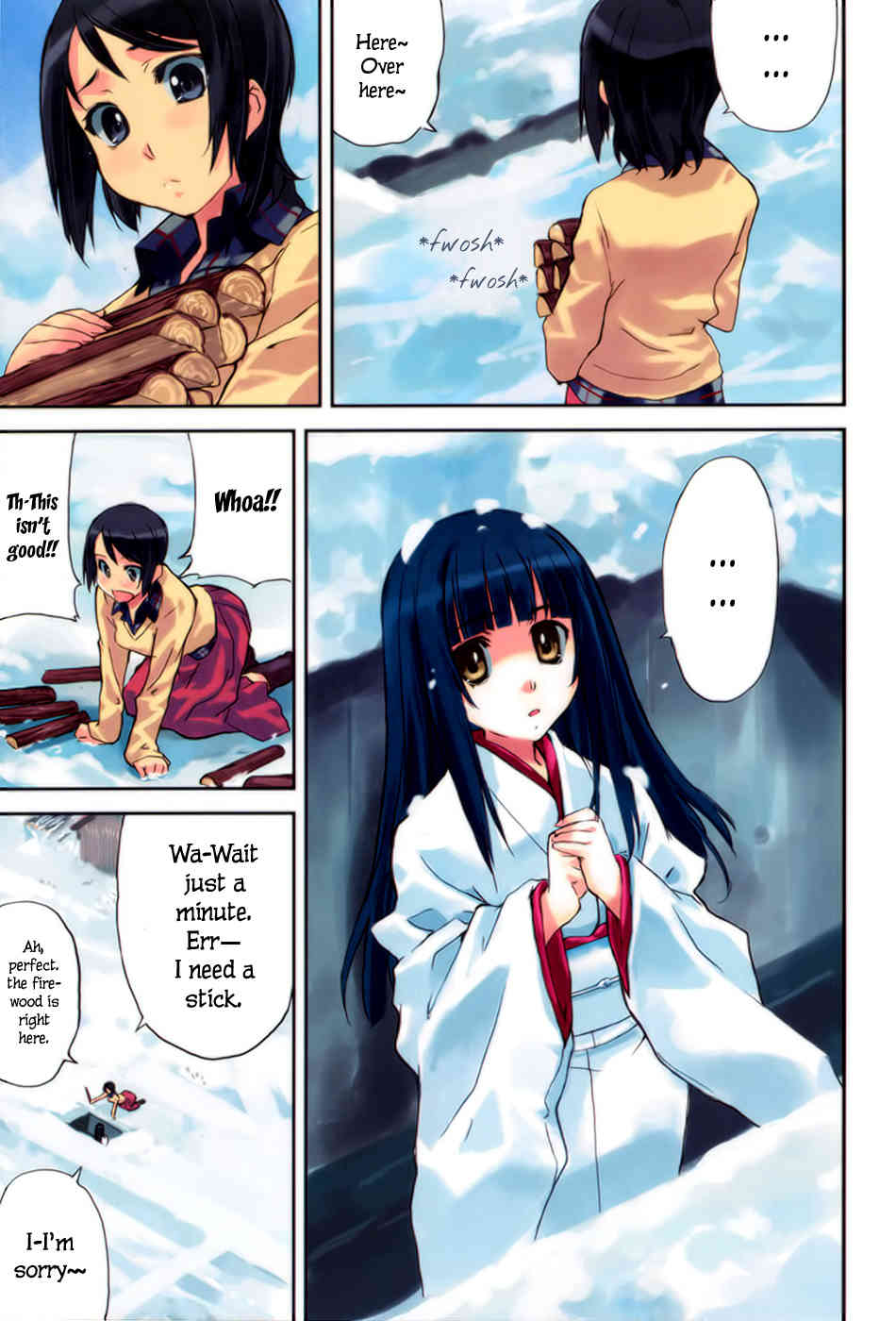Tsubame - Hidamari Shoujo Kikou Chapter 7 page 4 - Chapter 7: From the Flower of the Wind to the Flower of Sakura. Toono