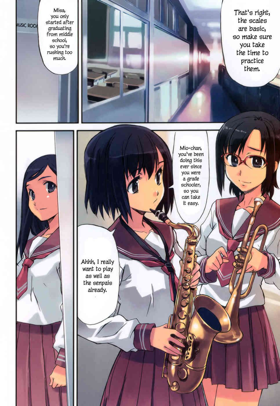 Tsubame - Hidamari Shoujo Kikou Chapter 8 page 3 - Chapter 8: The Wind and Sound from Shimanami (Beginning). Onomichi 1