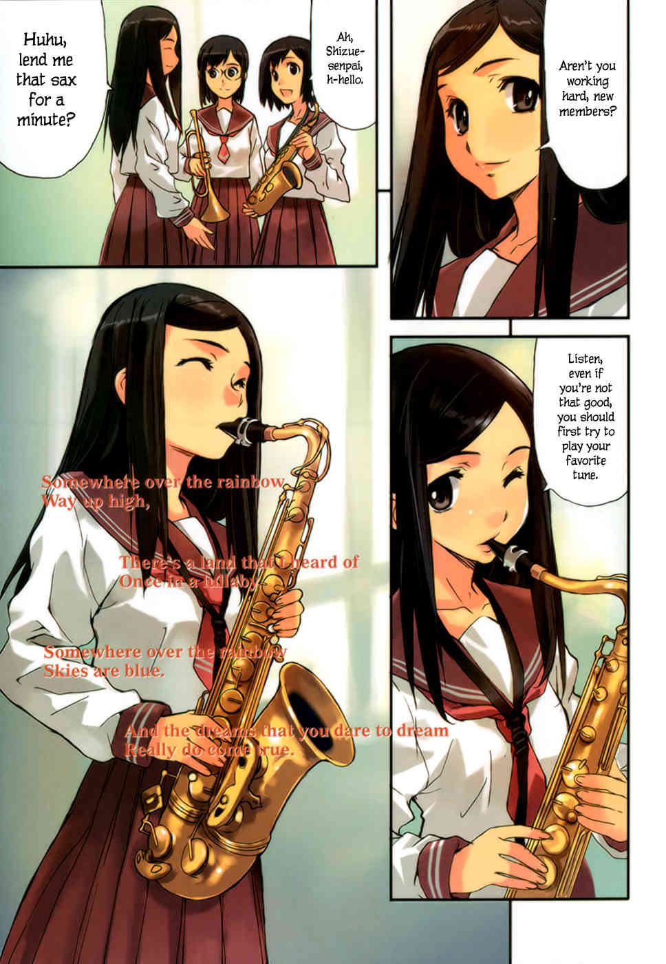 Tsubame - Hidamari Shoujo Kikou Chapter 8 page 4 - Chapter 8: The Wind and Sound from Shimanami (Beginning). Onomichi 1