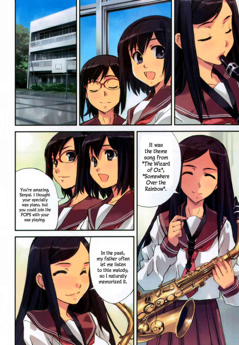 Tsubame - Hidamari Shoujo Kikou Chapter 8 page 5 - Chapter 8: The Wind and Sound from Shimanami (Beginning). Onomichi 1