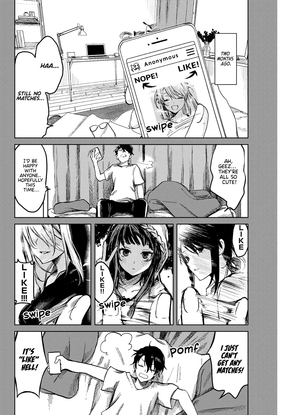 Tsubasa-chan, Kimi wa.  Macchingu shita Onna wa Satsujinki Chapter 1 page 10 - Chapter 1: Tsubasa-chan