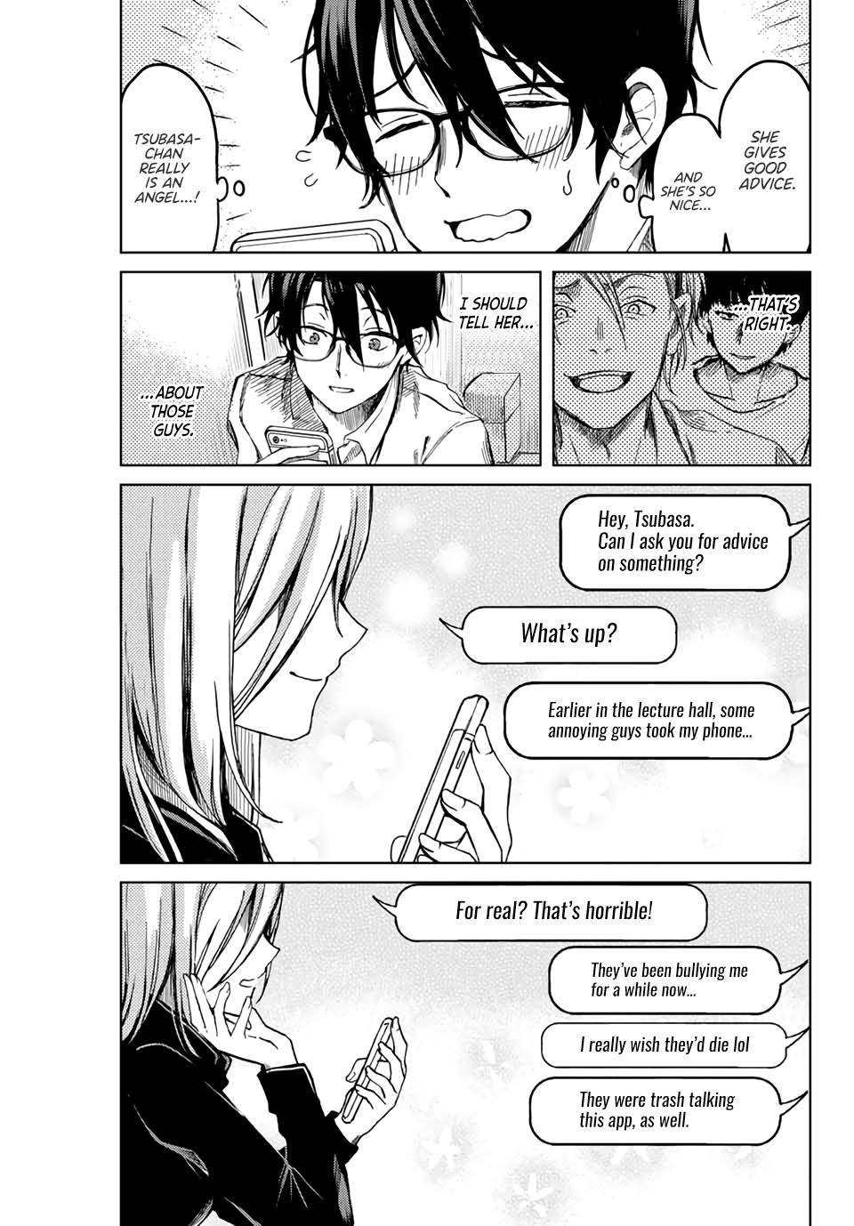 Tsubasa-chan, Kimi wa.  Macchingu shita Onna wa Satsujinki Chapter 1 page 17 - Chapter 1: Tsubasa-chan