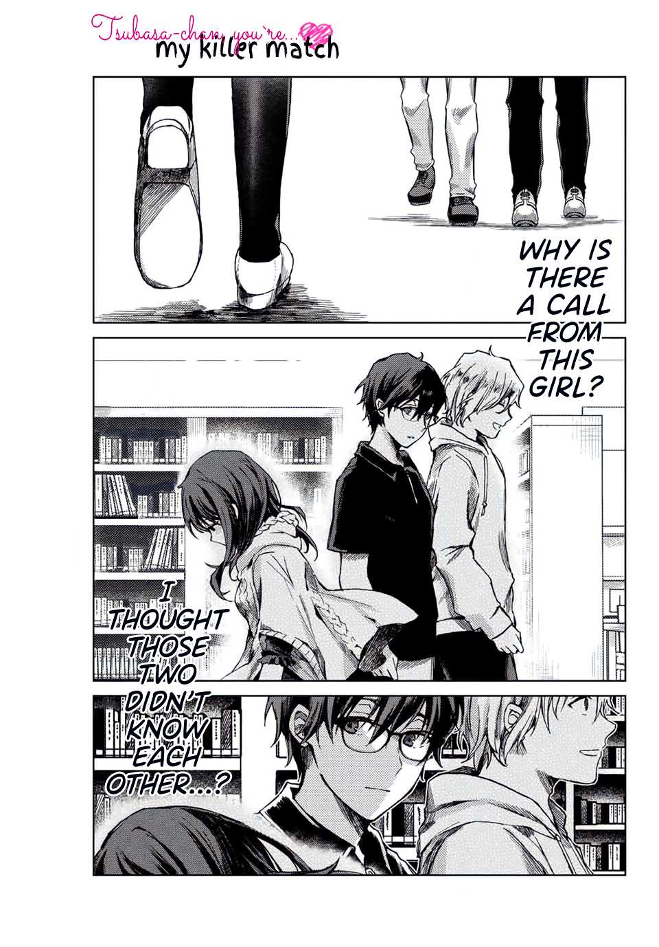 Tsubasa-chan, Kimi wa.  Macchingu shita Onna wa Satsujinki Chapter 12 page 1 - Chapter 12: Watchful Gaze