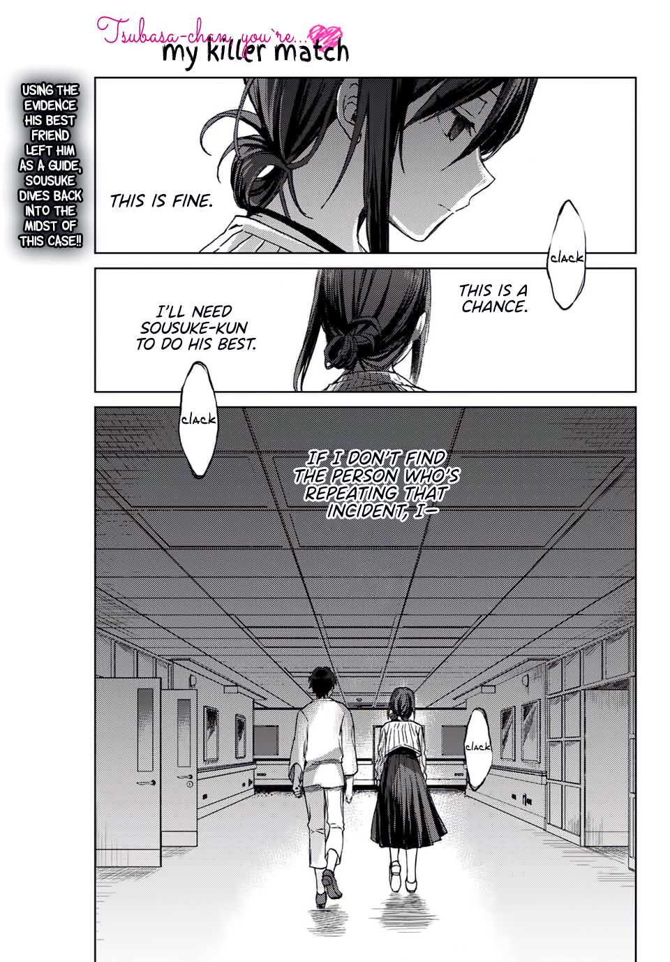 Tsubasa-chan, Kimi wa.  Macchingu shita Onna wa Satsujinki Chapter 13 page 1 - Chapter 13: Temptation
