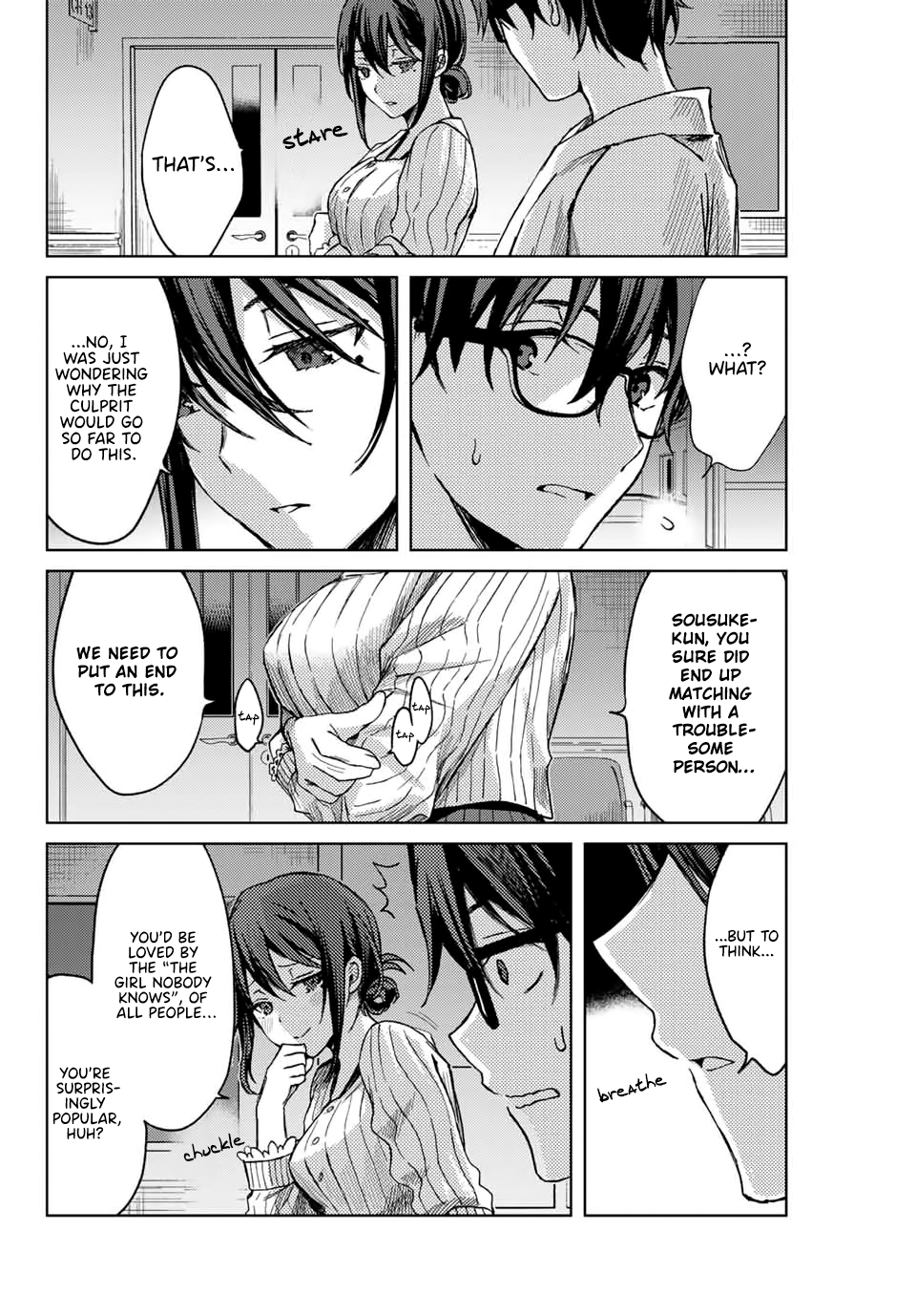 Tsubasa-chan, Kimi wa.  Macchingu shita Onna wa Satsujinki Chapter 13 page 6 - Chapter 13: Temptation
