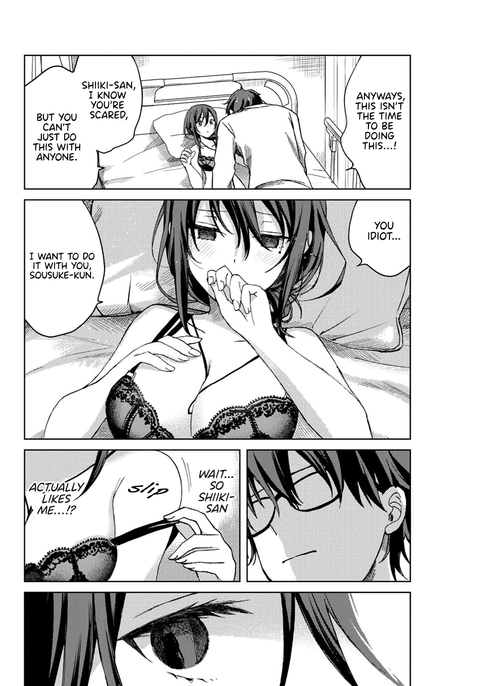 Tsubasa-chan, Kimi wa.  Macchingu shita Onna wa Satsujinki Chapter 14 page 4 - Chapter 14: In Bed