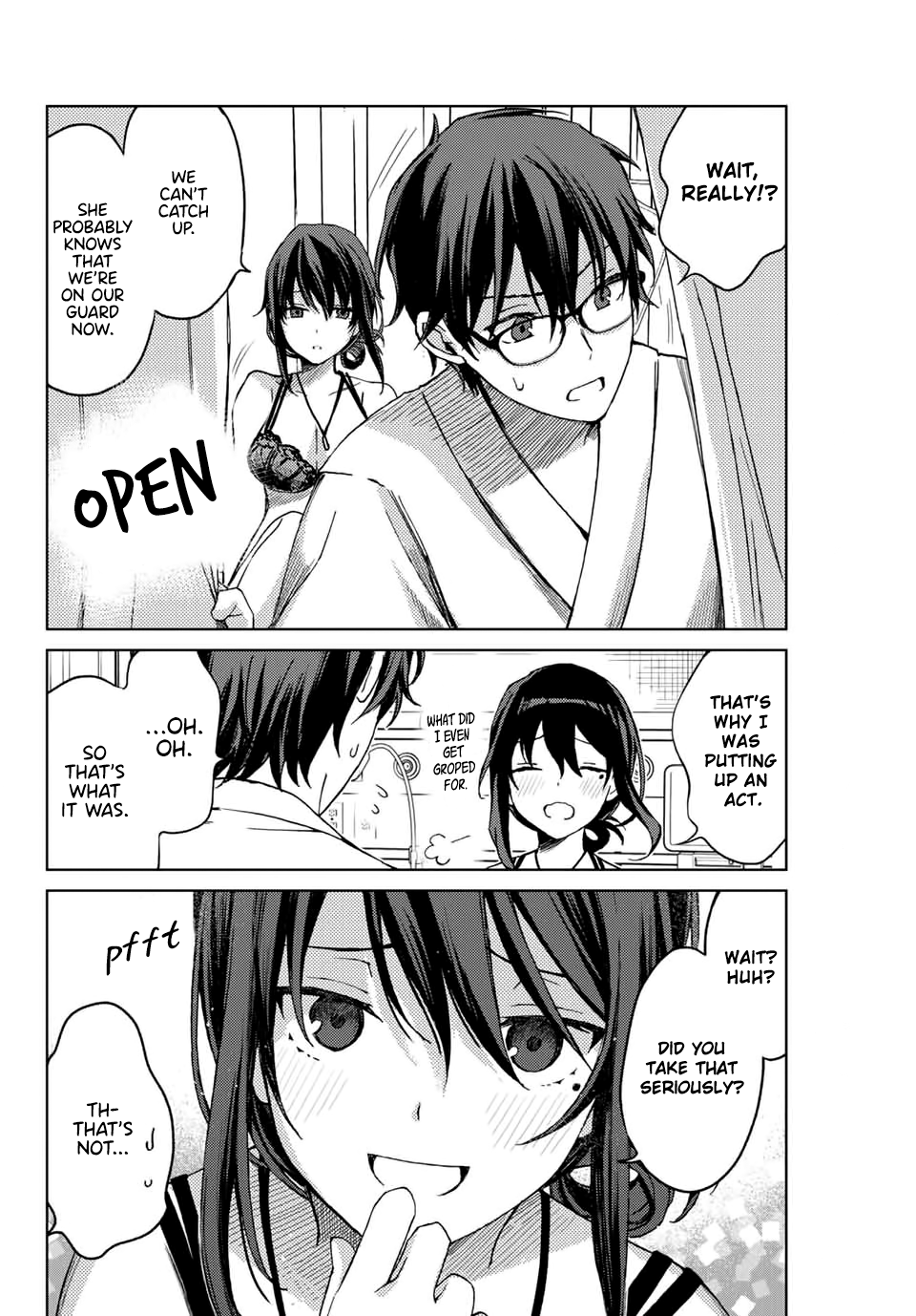 Tsubasa-chan, Kimi wa.  Macchingu shita Onna wa Satsujinki Chapter 14 page 8 - Chapter 14: In Bed