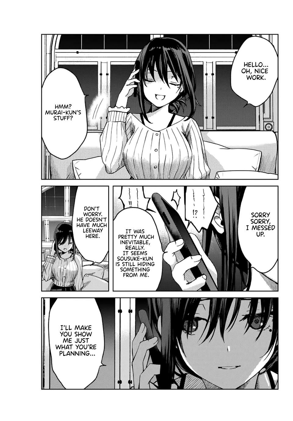 Tsubasa-chan, Kimi wa.  Macchingu shita Onna wa Satsujinki Chapter 16 page 15 - Chapter 16: Girl In Black