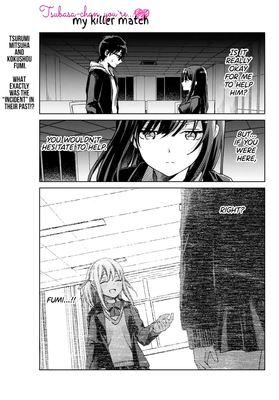 Tsubasa-chan, Kimi wa.  Macchingu shita Onna wa Satsujinki Chapter 18 page 1 - Chapter 18: Nightmare