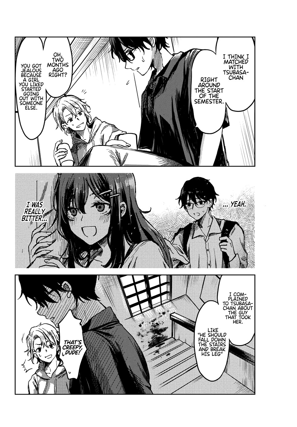 Tsubasa-chan, Kimi wa.  Macchingu shita Onna wa Satsujinki Chapter 2 page 14 - Chapter 2: Someone Was Killed...