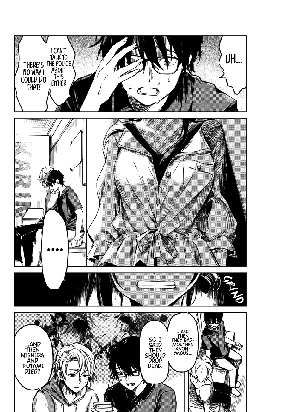 Tsubasa-chan, Kimi wa.  Macchingu shita Onna wa Satsujinki Chapter 2 page 16 - Chapter 2: Someone Was Killed...
