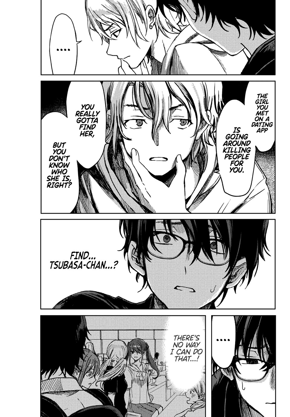 Tsubasa-chan, Kimi wa.  Macchingu shita Onna wa Satsujinki Chapter 2 page 17 - Chapter 2: Someone Was Killed...