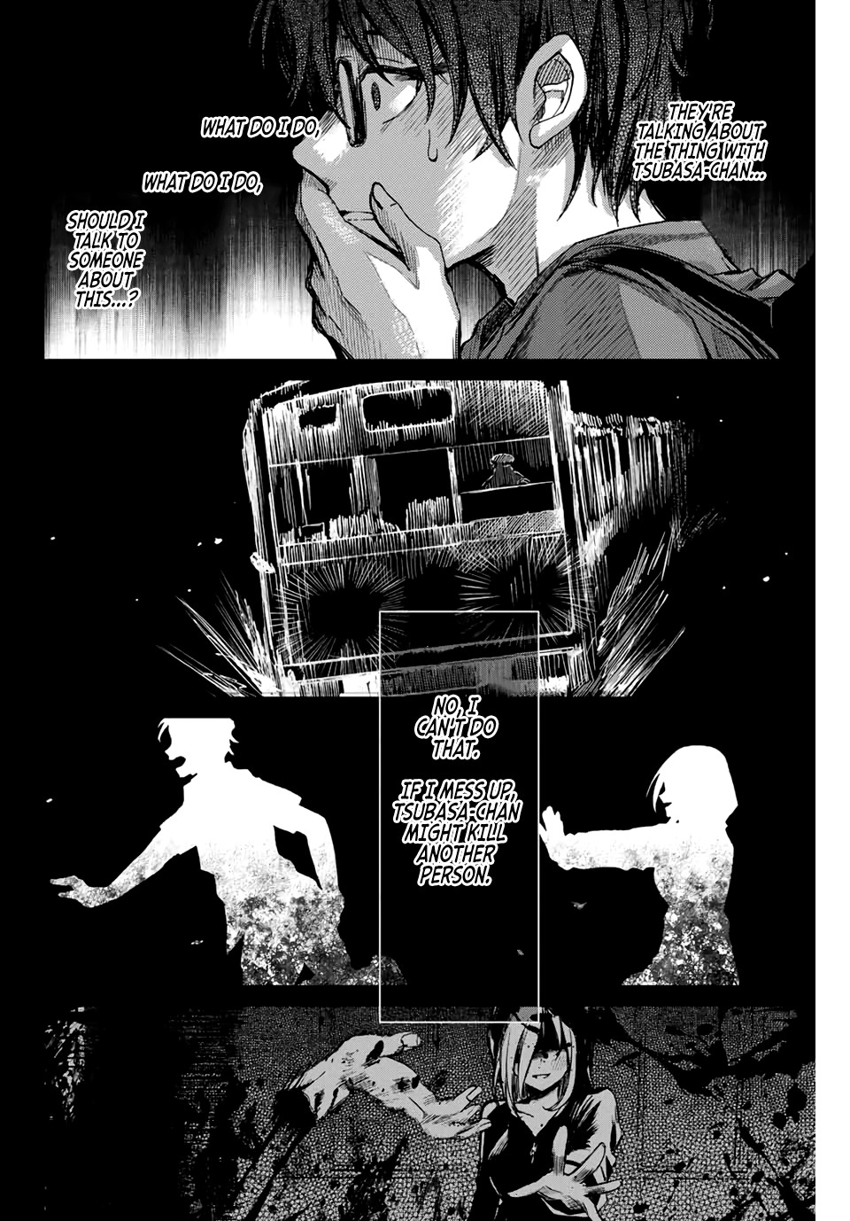 Tsubasa-chan, Kimi wa.  Macchingu shita Onna wa Satsujinki Chapter 2 page 4 - Chapter 2: Someone Was Killed...