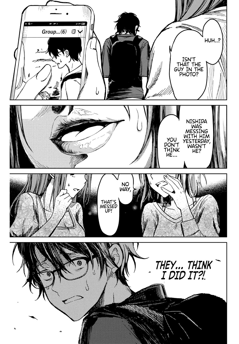 Tsubasa-chan, Kimi wa.  Macchingu shita Onna wa Satsujinki Chapter 2 page 5 - Chapter 2: Someone Was Killed...