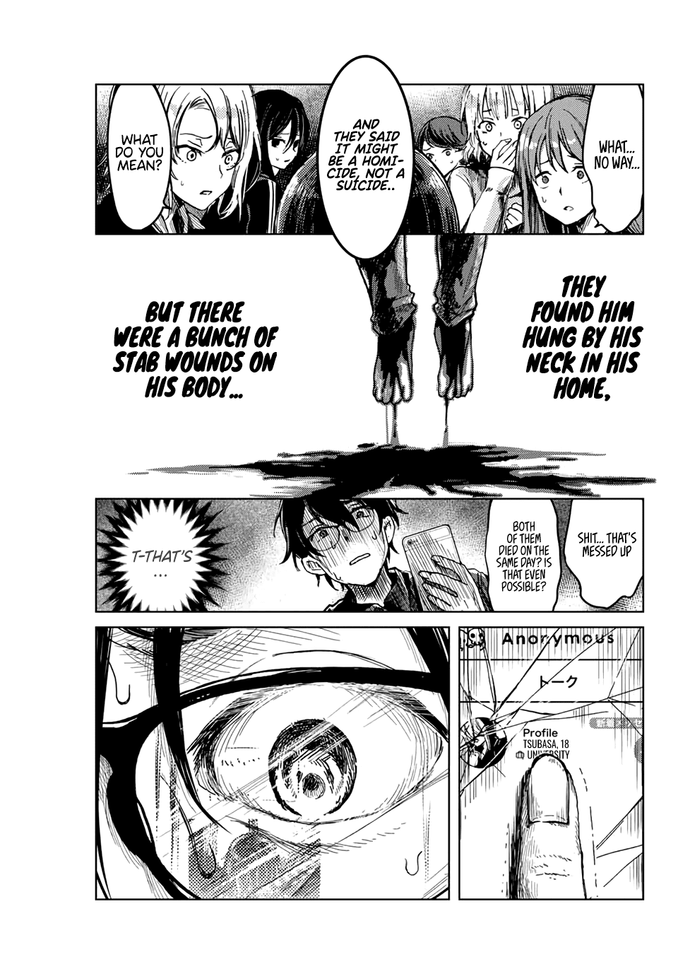 Tsubasa-chan, Kimi wa.  Macchingu shita Onna wa Satsujinki Chapter 2 page 9 - Chapter 2: Someone Was Killed...