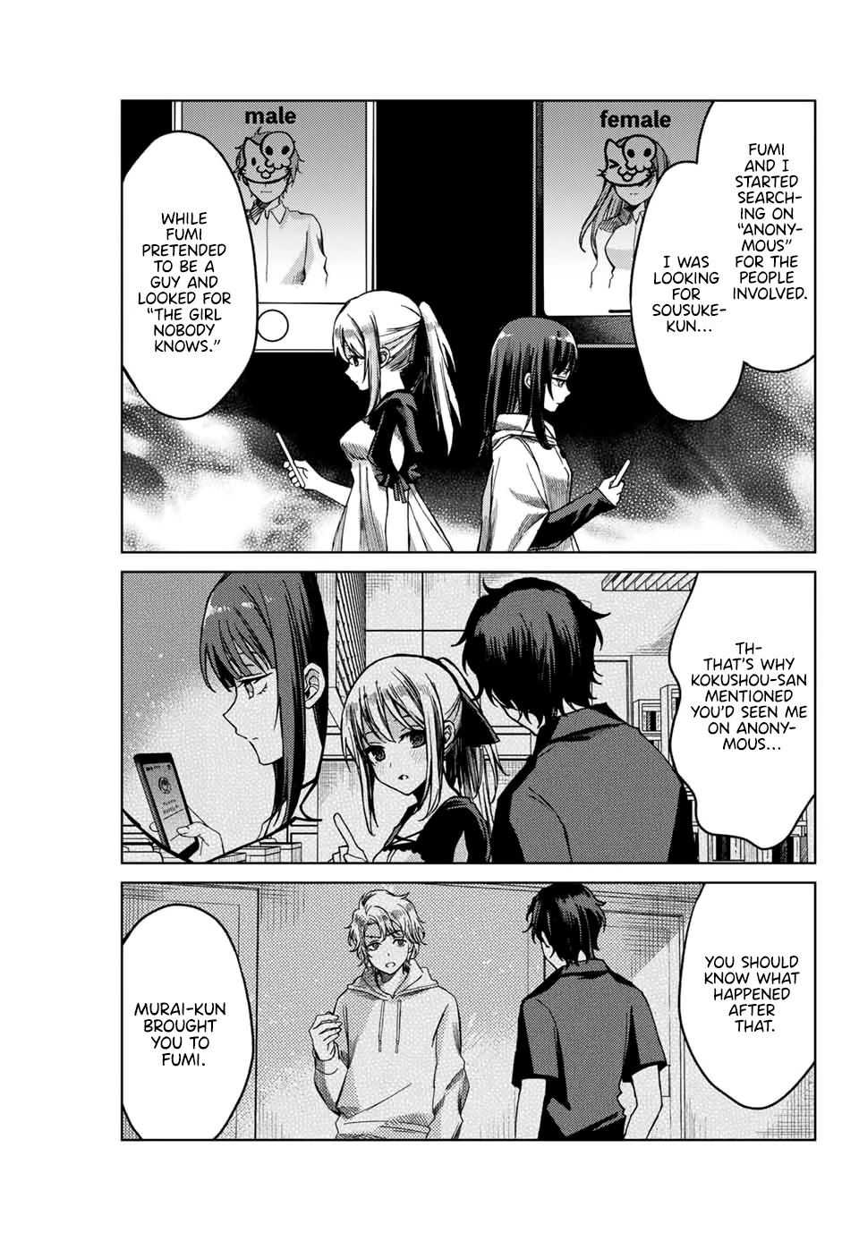 Tsubasa-chan, Kimi wa.  Macchingu shita Onna wa Satsujinki Chapter 21 page 7 - Chapter 21: Key