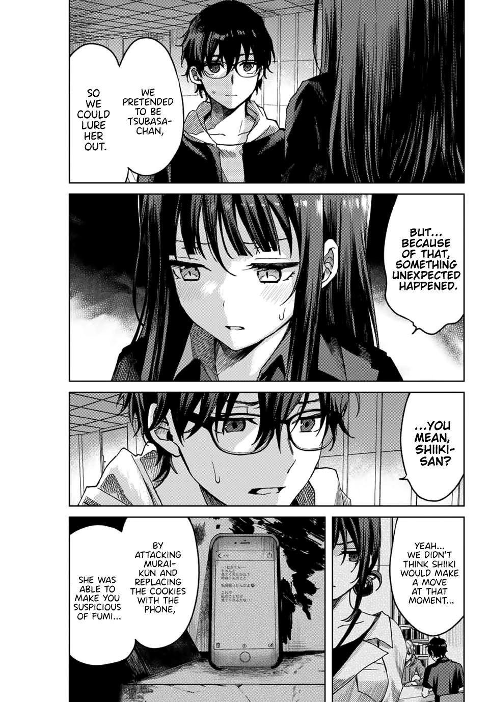 Tsubasa-chan, Kimi wa.  Macchingu shita Onna wa Satsujinki Chapter 21 page 9 - Chapter 21: Key