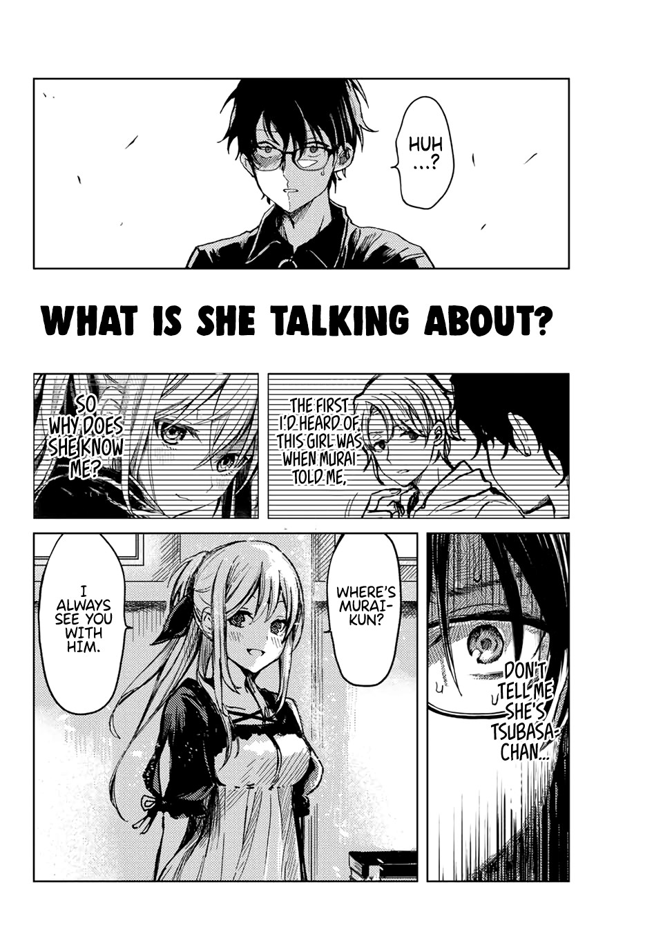 Tsubasa-chan, Kimi wa.  Macchingu shita Onna wa Satsujinki Chapter 3 page 2 - Chapter 3: The ?? Nobody Knows