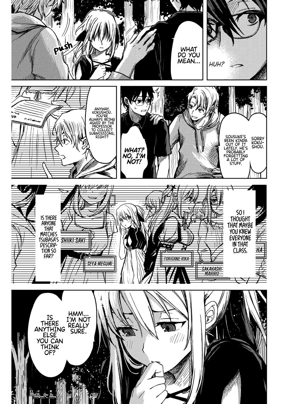 Tsubasa-chan, Kimi wa.  Macchingu shita Onna wa Satsujinki Chapter 3 page 7 - Chapter 3: The ?? Nobody Knows