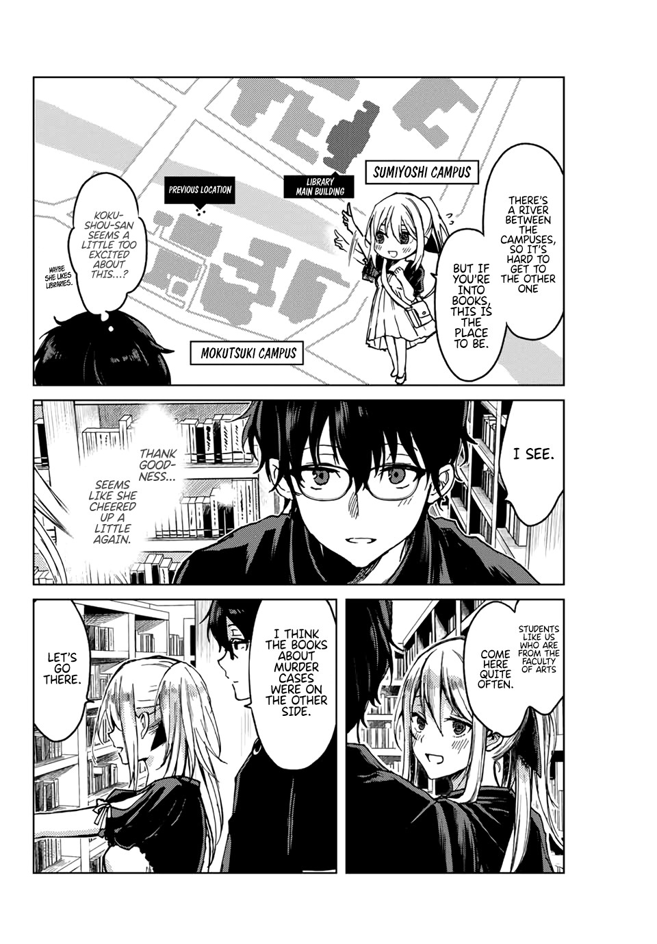 Tsubasa-chan, Kimi wa.  Macchingu shita Onna wa Satsujinki Chapter 5 page 12 - Chapter 5: Creeping Girl