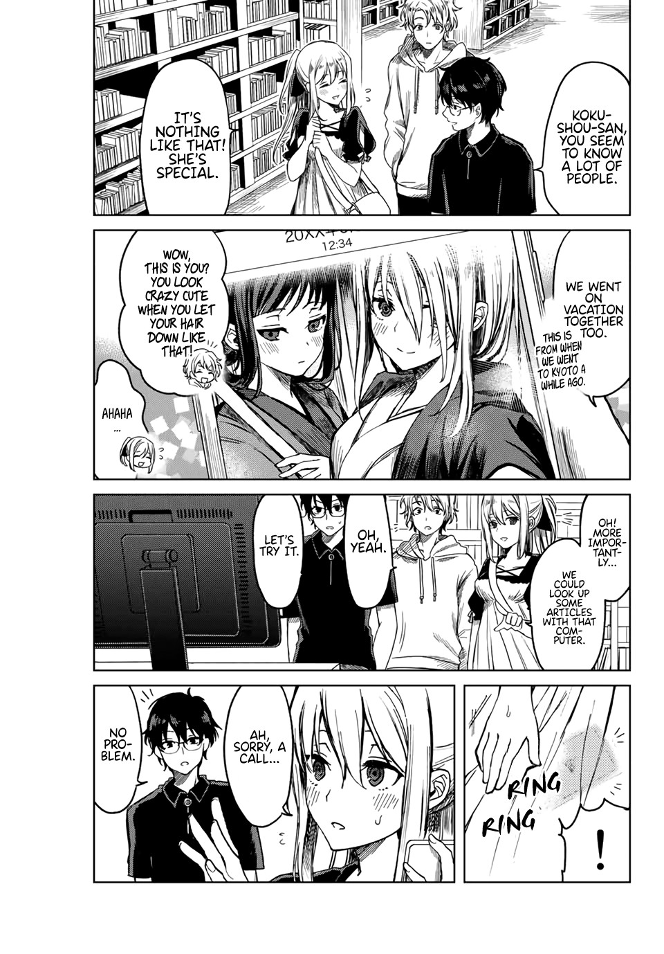 Tsubasa-chan, Kimi wa.  Macchingu shita Onna wa Satsujinki Chapter 5 page 15 - Chapter 5: Creeping Girl