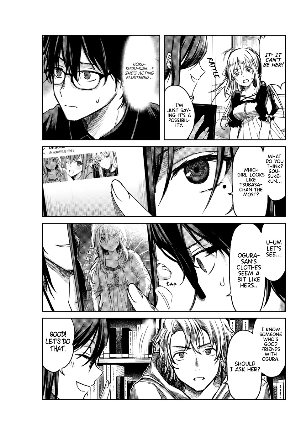 Tsubasa-chan, Kimi wa.  Macchingu shita Onna wa Satsujinki Chapter 7 page 15 - Chapter 7: I'm Actually Also...