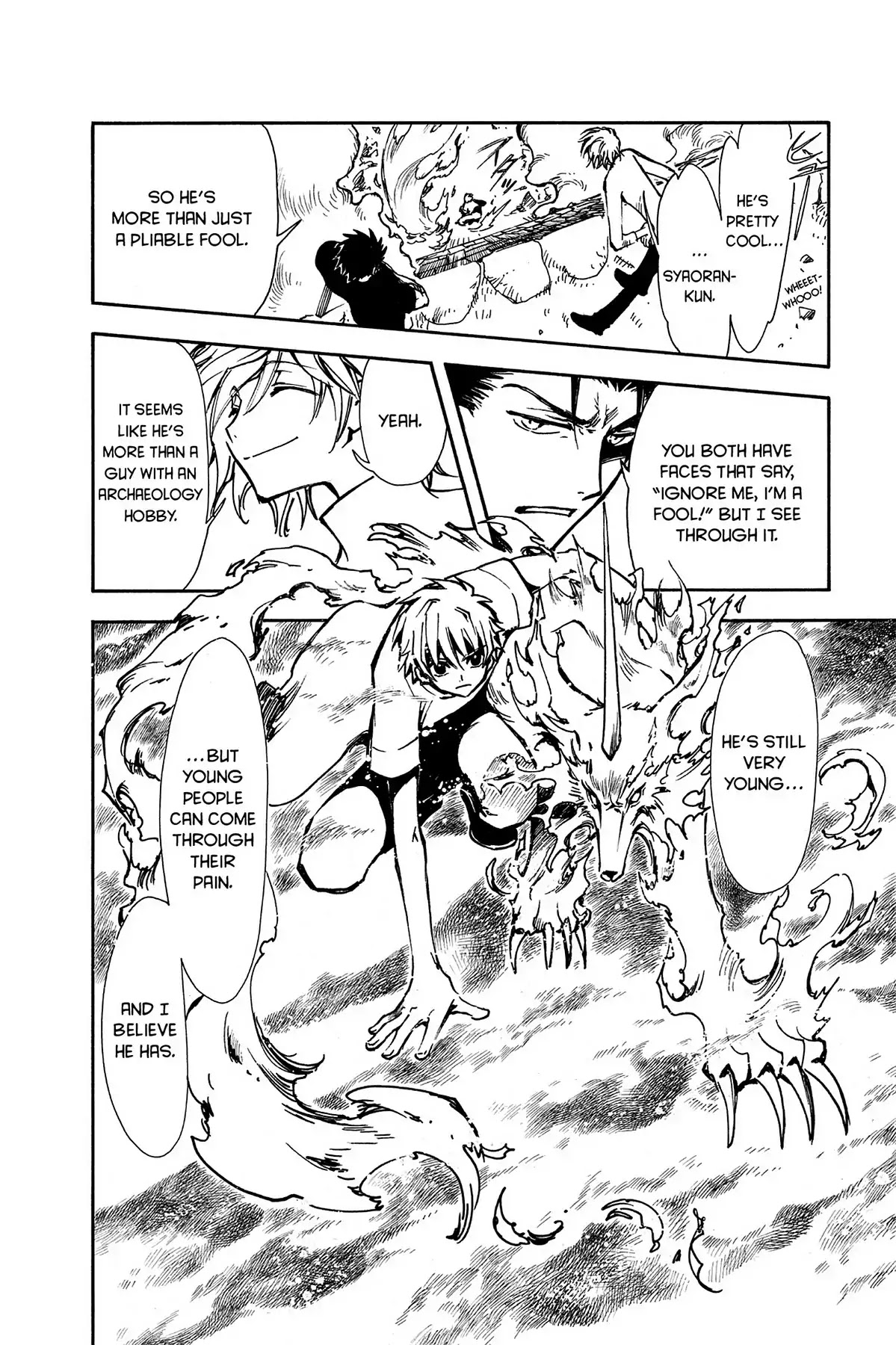Tsubasa: Reservoir Chronicle Chapter 11 page 14 - Chapter 11: The Kudan of Fire
