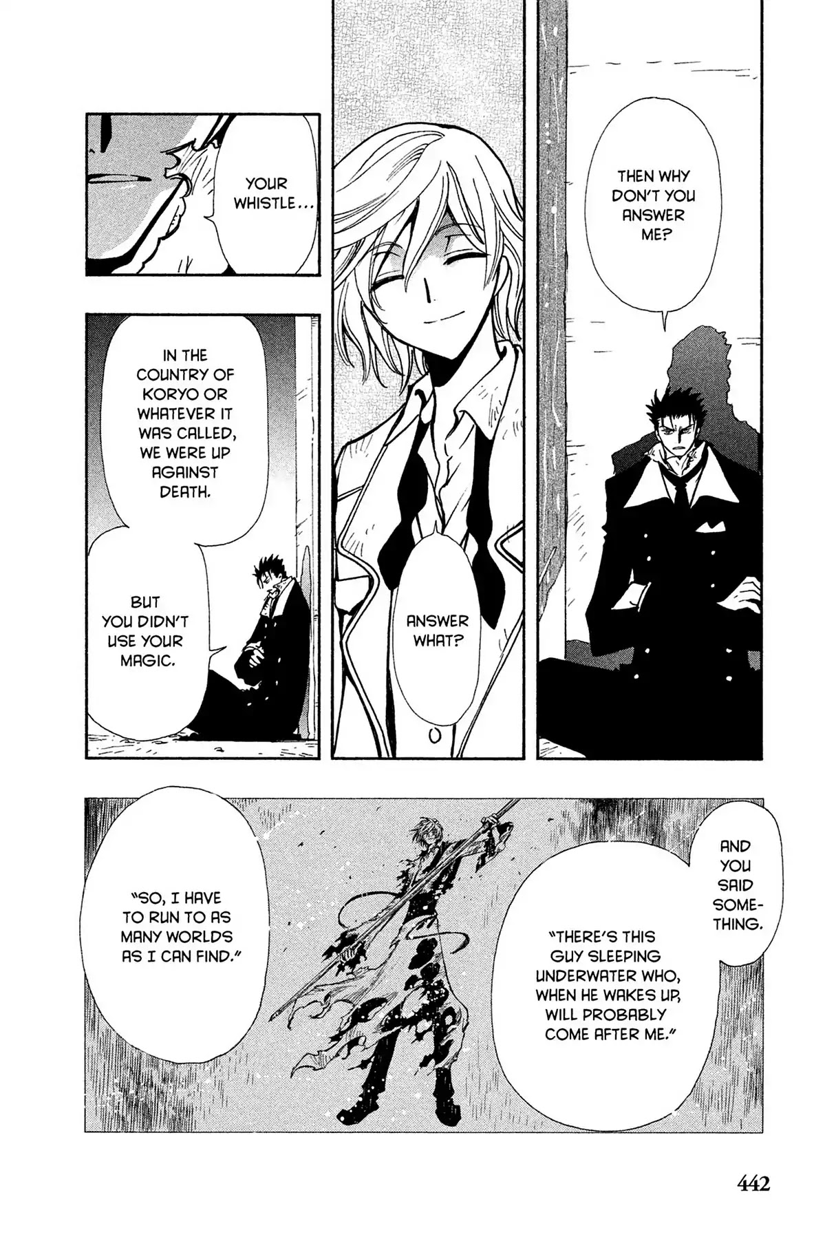 Tsubasa: Reservoir Chronicle Chapter 112 page 4 - Chapter 112: The Magician's Real Face