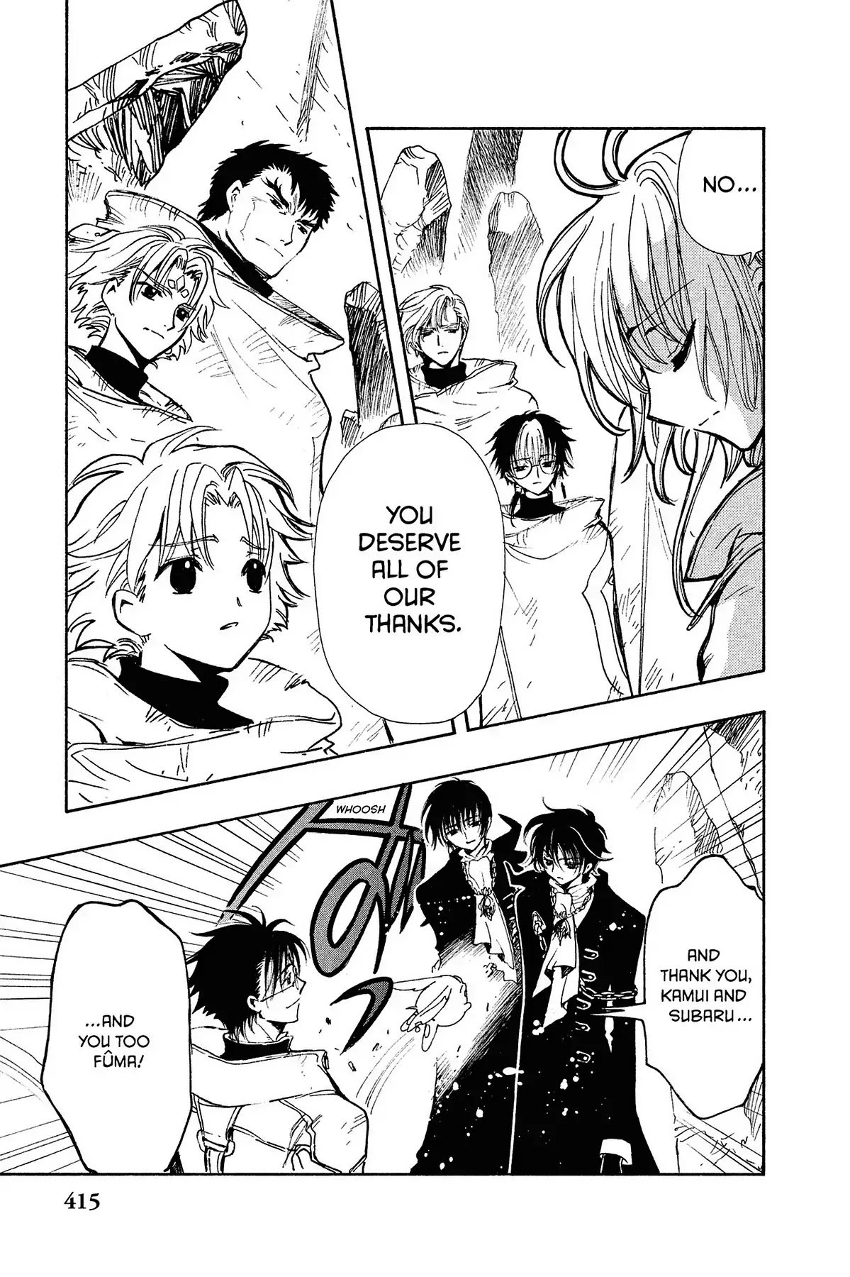 Tsubasa: Reservoir Chronicle Chapter 135 page 3 - Chapter 135: The Criss-crossing Future