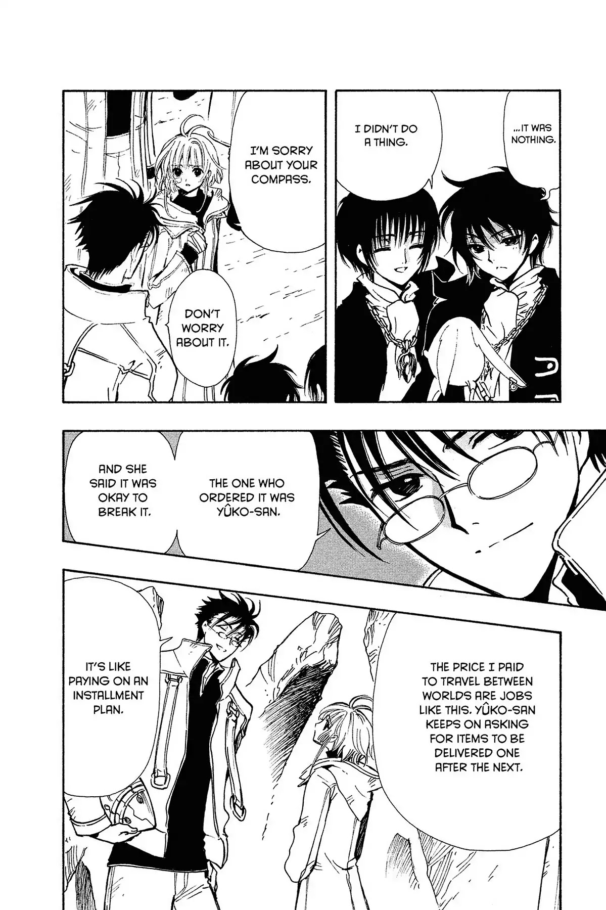 Tsubasa: Reservoir Chronicle Chapter 135 page 4 - Chapter 135: The Criss-crossing Future