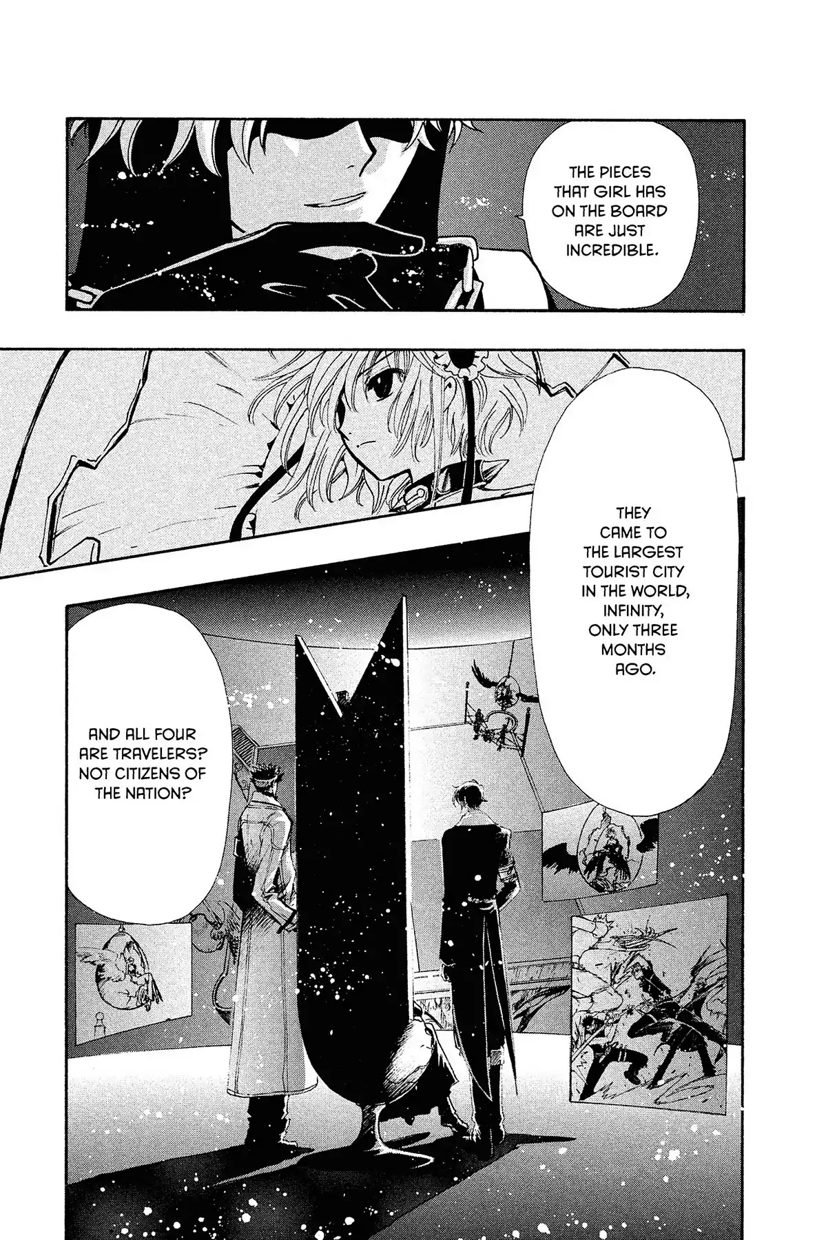 Tsubasa: Reservoir Chronicle Chapter 136 page 7 - Chapter 136: The Knights on the Game Board