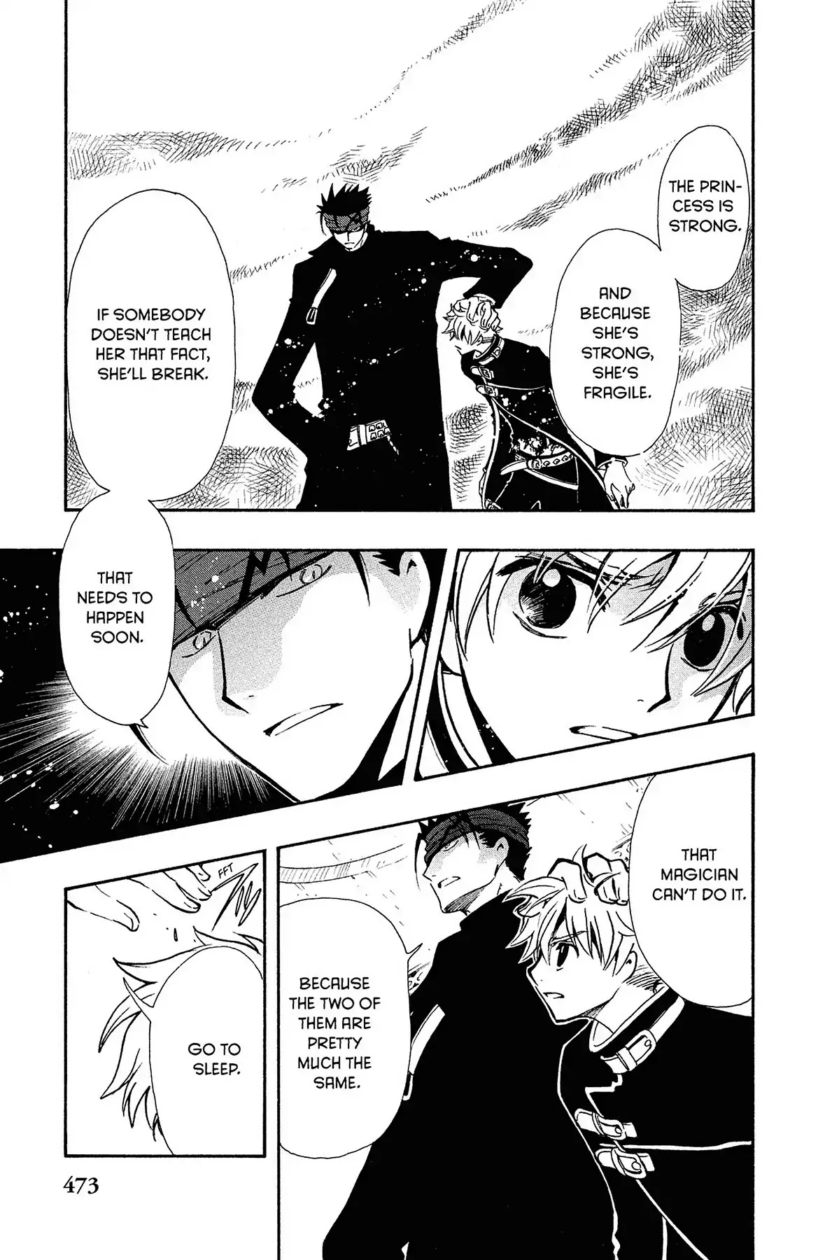 Tsubasa: Reservoir Chronicle Chapter 137 page 17 - Chapter 137: The Shoulder the Princess Leans on