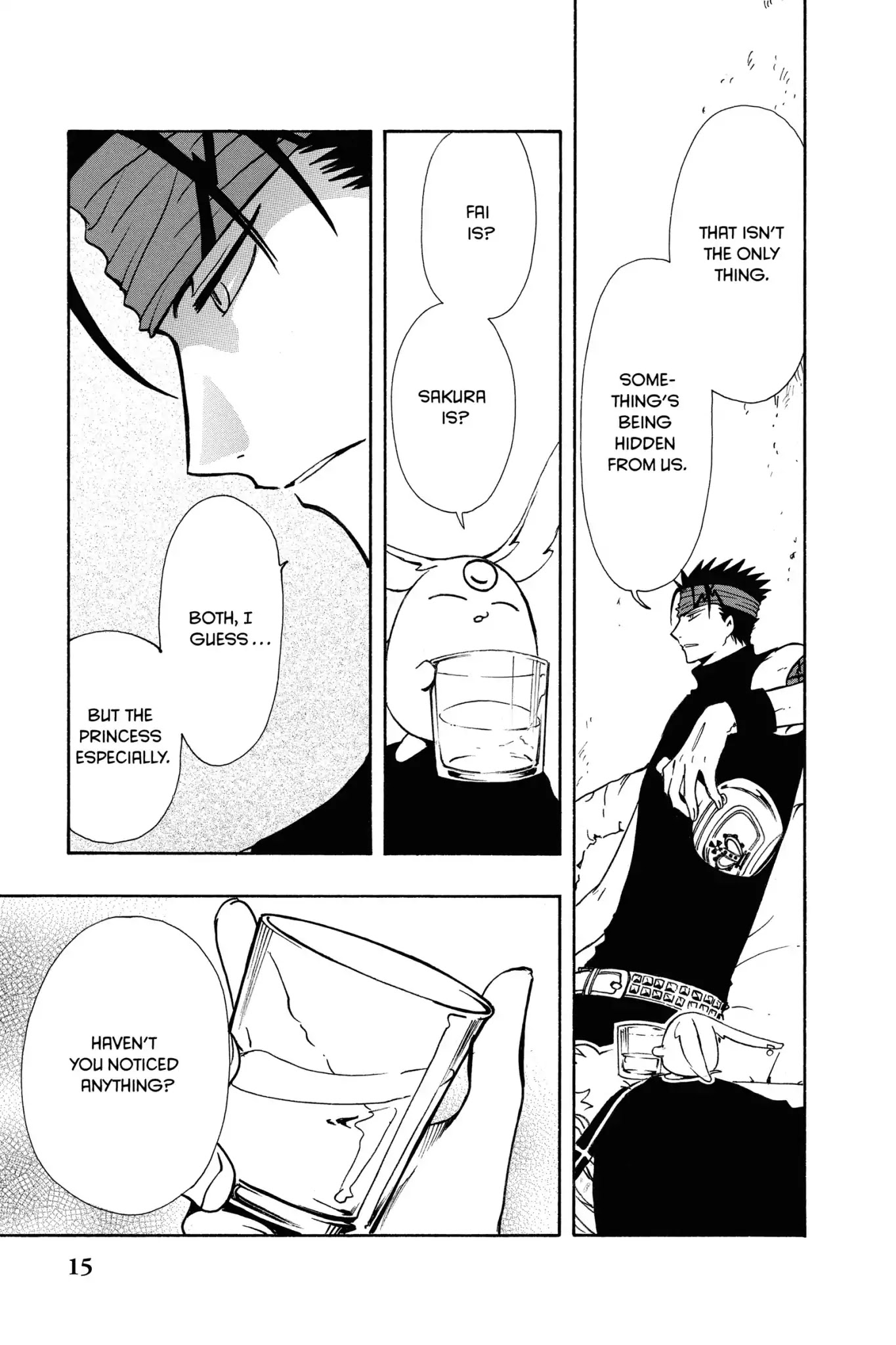 Tsubasa: Reservoir Chronicle Chapter 141 page 15 - Chapter 141: The Momentary Fugitive