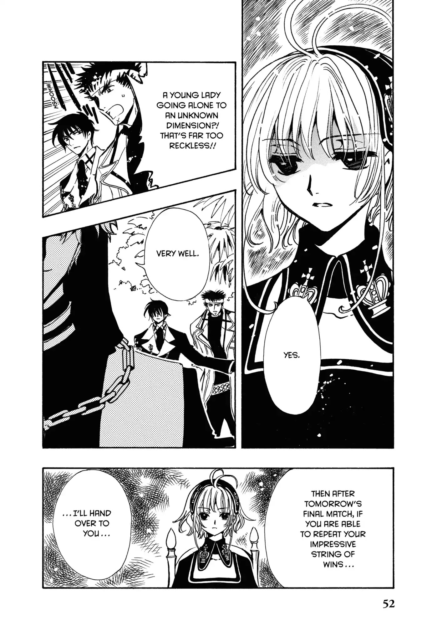Tsubasa: Reservoir Chronicle Chapter 143 page 12 - Chapter 143: The Future Decision