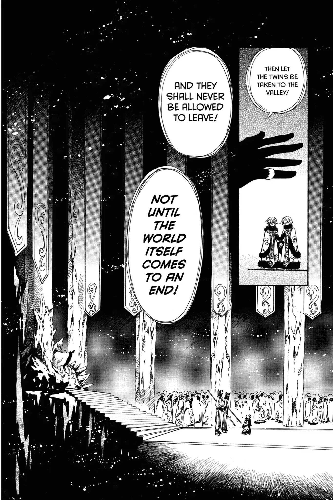 Tsubasa: Reservoir Chronicle Chapter 155 page 14 - Chapter 155: The Damned Twins