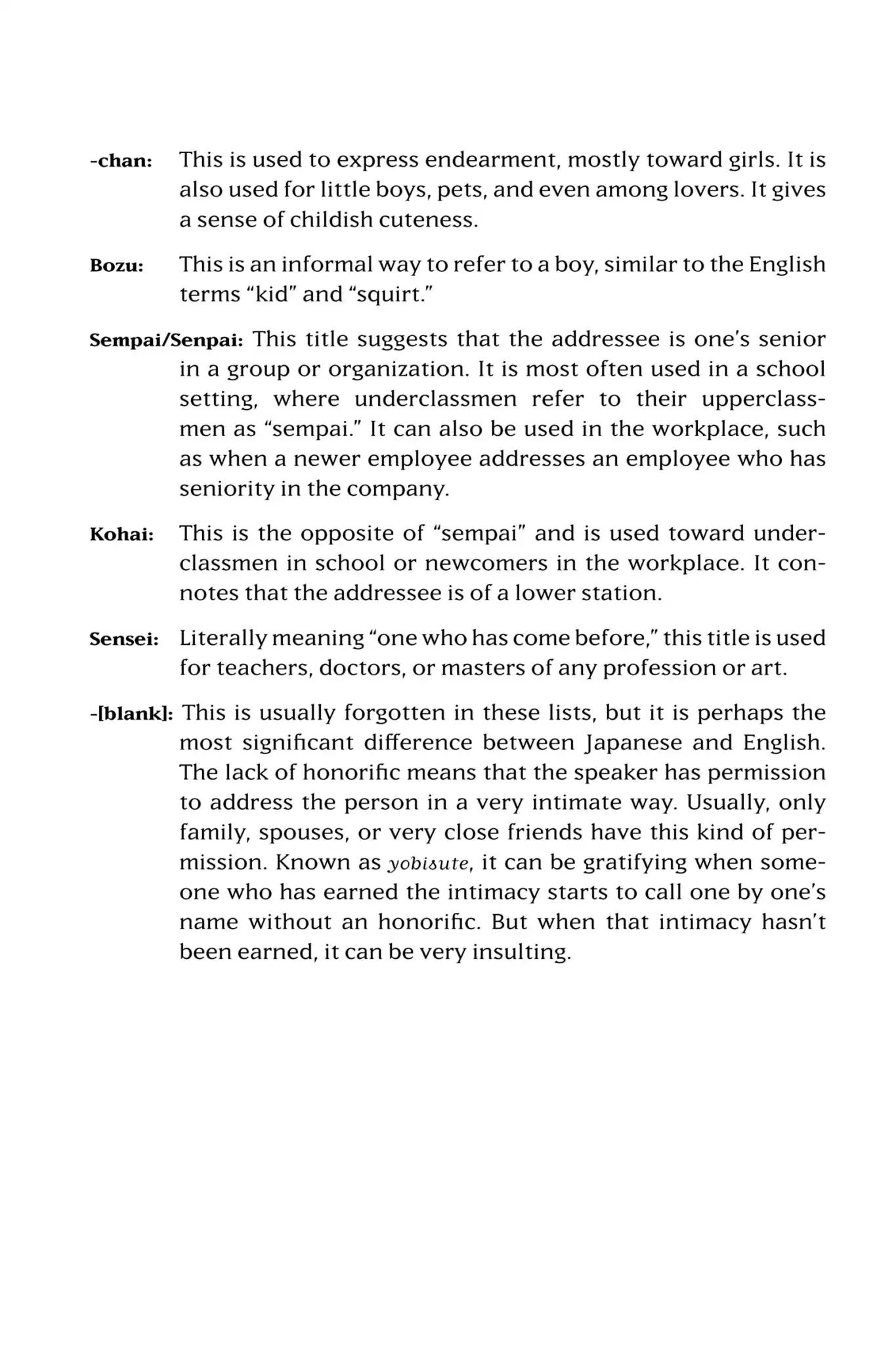 Tsubasa: Reservoir Chronicle Chapter 166.7 page 8 - Vol.8 Honorifics Explained