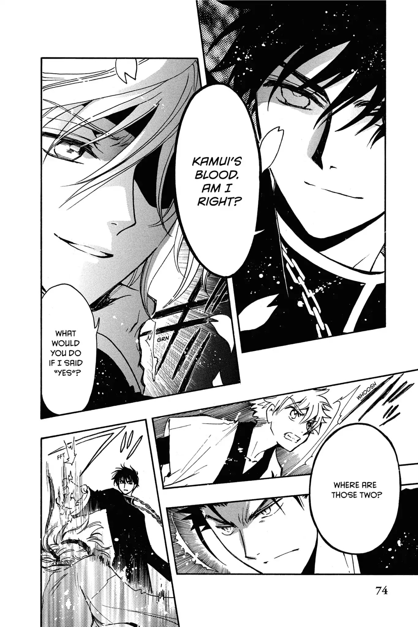 Tsubasa: Reservoir Chronicle Chapter 170 page 6 - Chapter 170: The Second Messenger