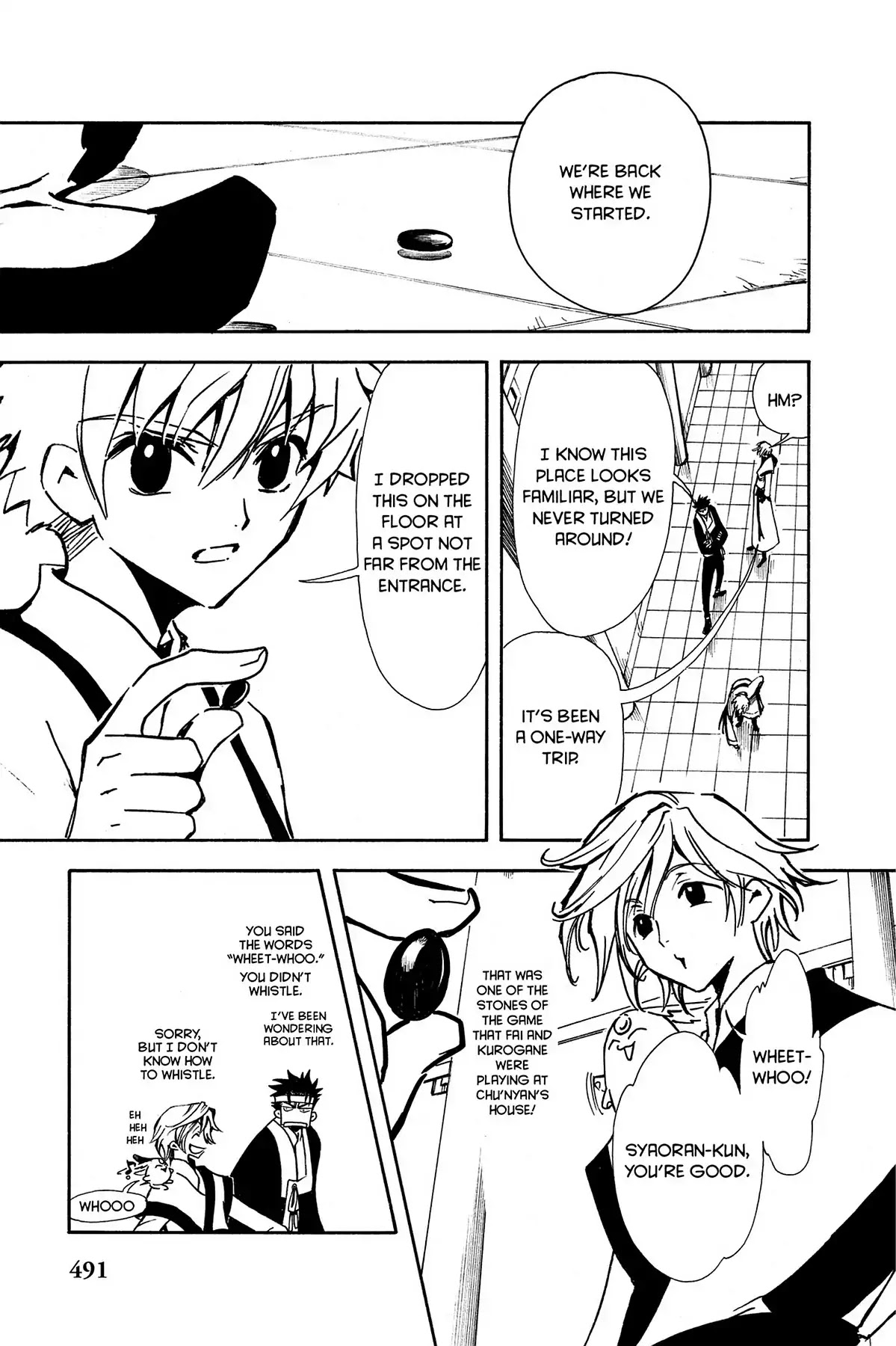 Tsubasa: Reservoir Chronicle Chapter 18 page 14 - Chapter 18: The Castle of Traps