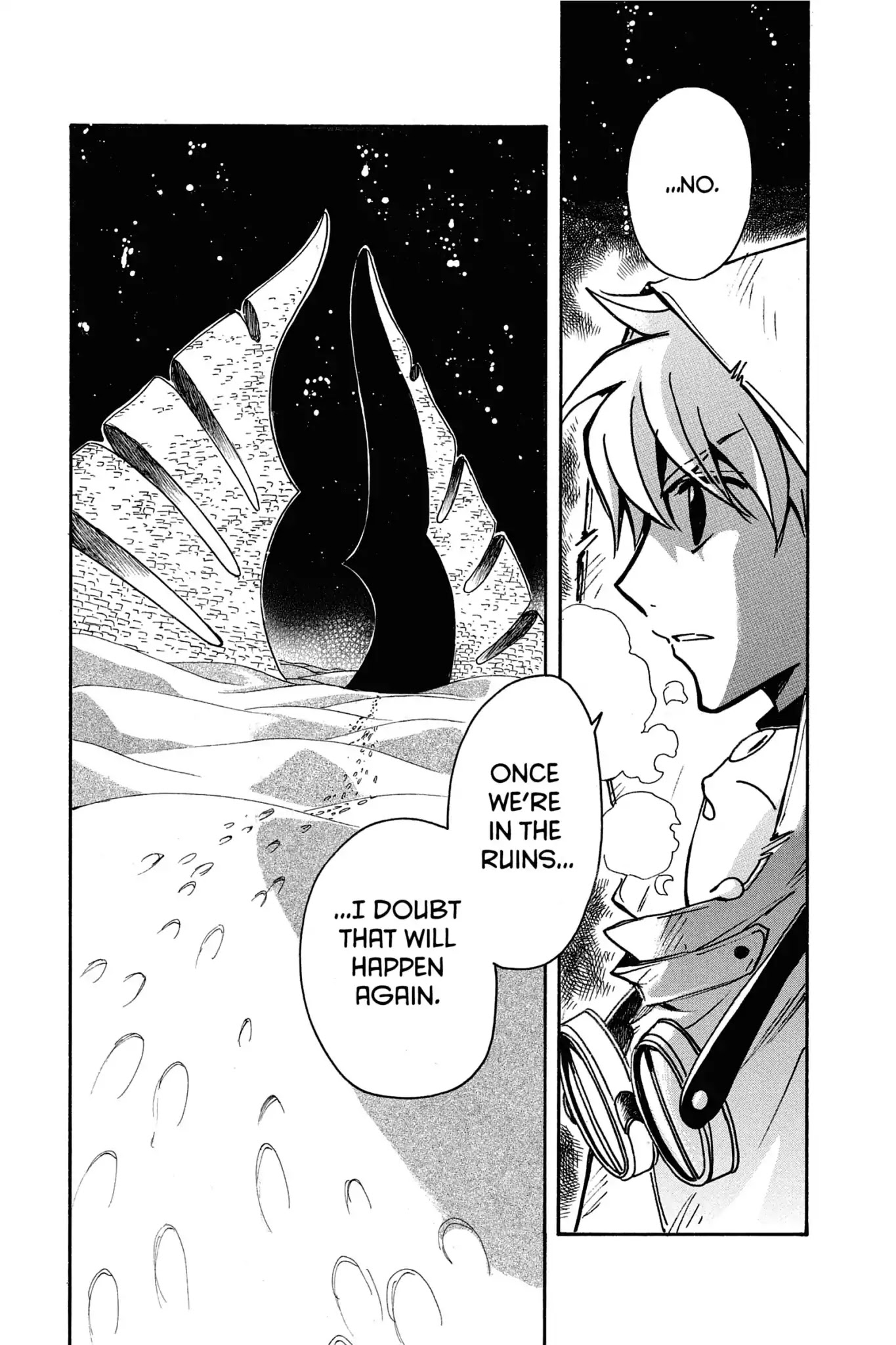 Tsubasa: Reservoir Chronicle Chapter 188 page 3 - Chapter 188: The Ruins on That Day