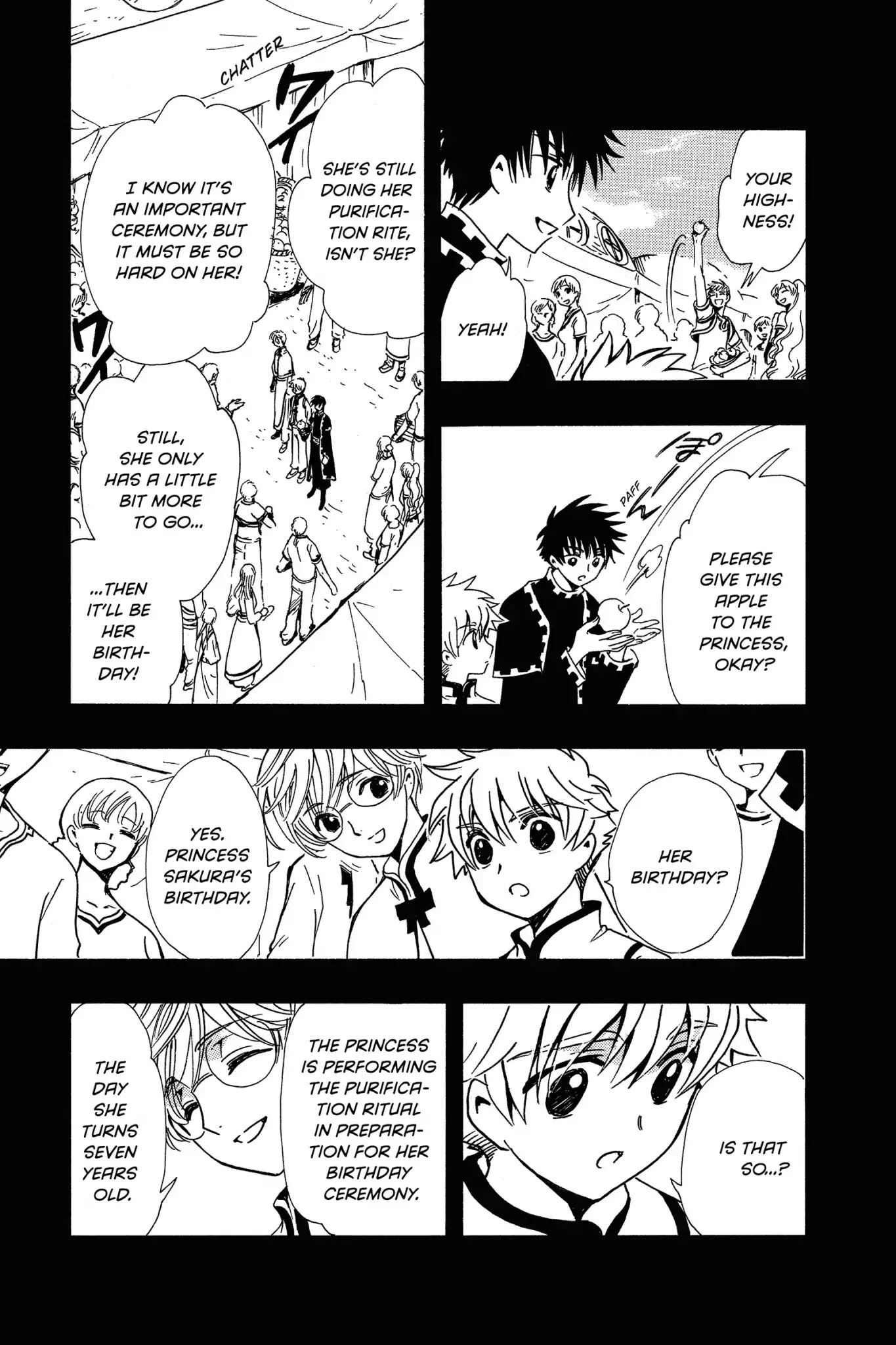 Tsubasa: Reservoir Chronicle Chapter 193 page 3 - Chapter 193: The Seventh Day Birthday
